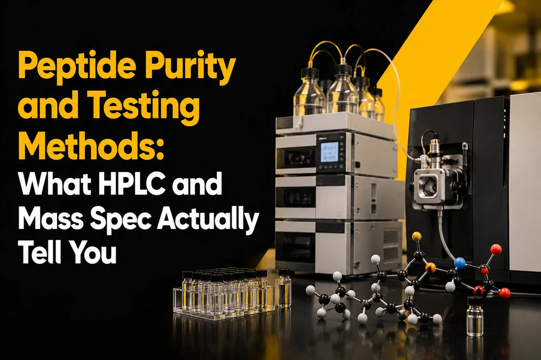 Peptide Purity and Testing Methods: What HPLC and Mass Spec Actually Tell You