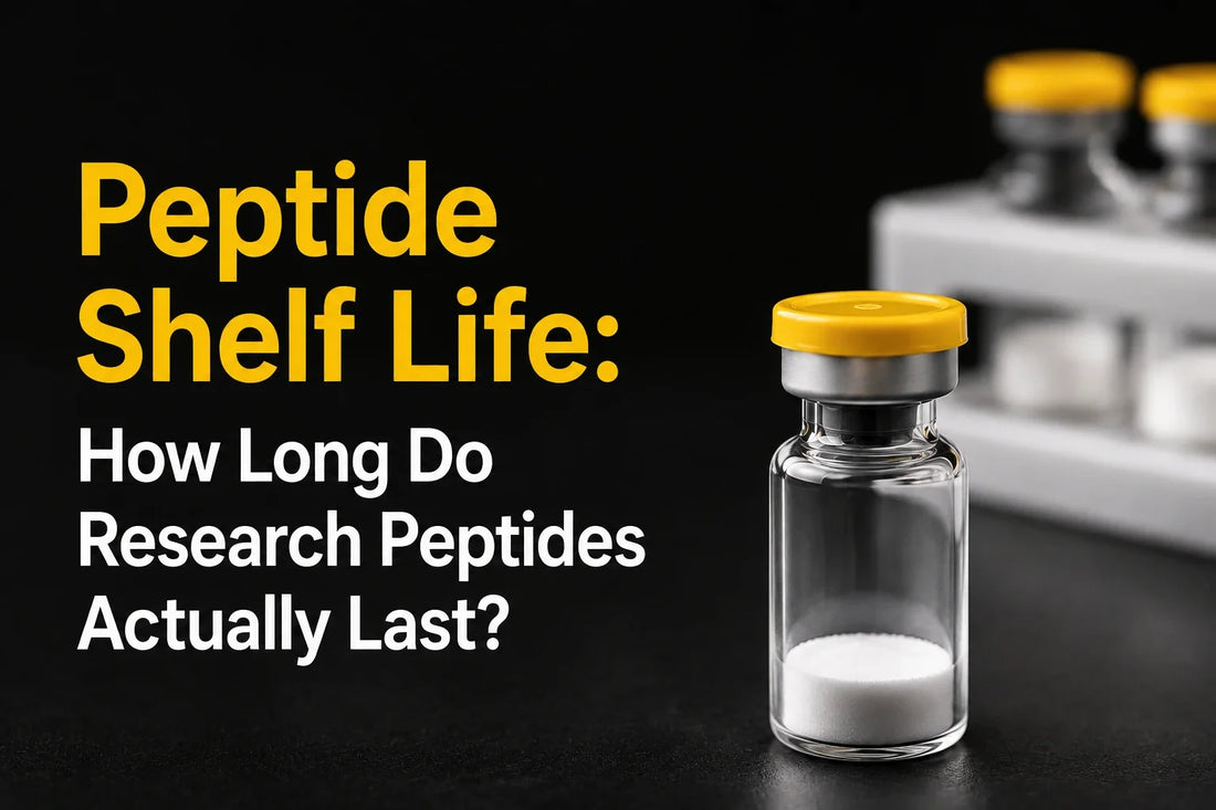 Peptide Shelf Life: How Long Do Research Peptides Actually Last?