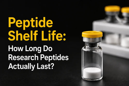 Peptide Shelf Life: How Long Do Research Peptides Actually Last?