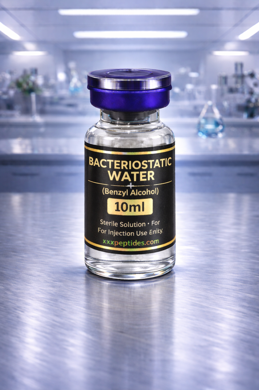 Bacteriostatic Water 10ml  Benzyl Alcohol Reconstitution Solution | Lab Use Only