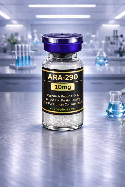 ARA-290 Cibinetide 10mg EPO-derived research peptide vial - lab use only