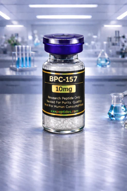BPC-157 10mg body protection compound research peptide vial - lab use only